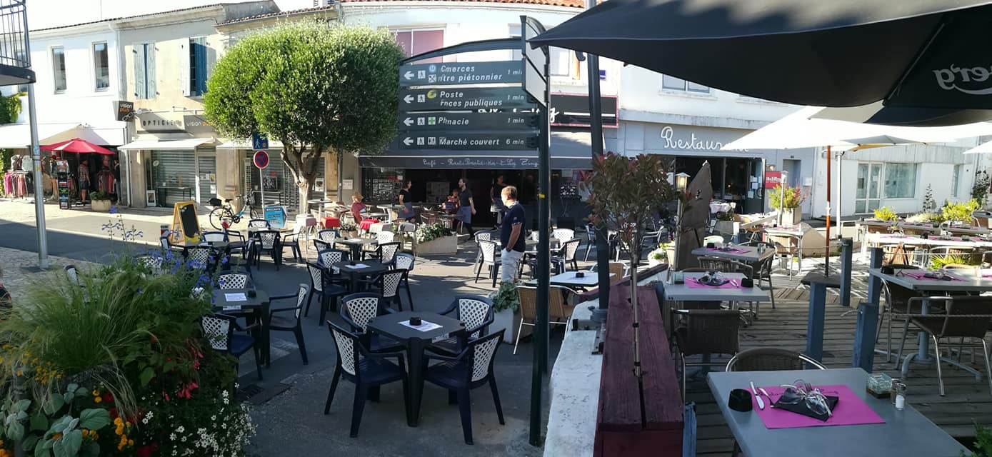 Terrasse ombragée
